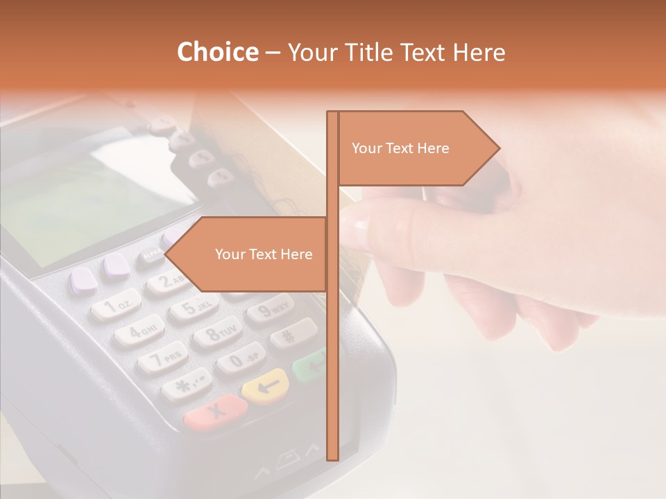 Button Image Purchase PowerPoint Template