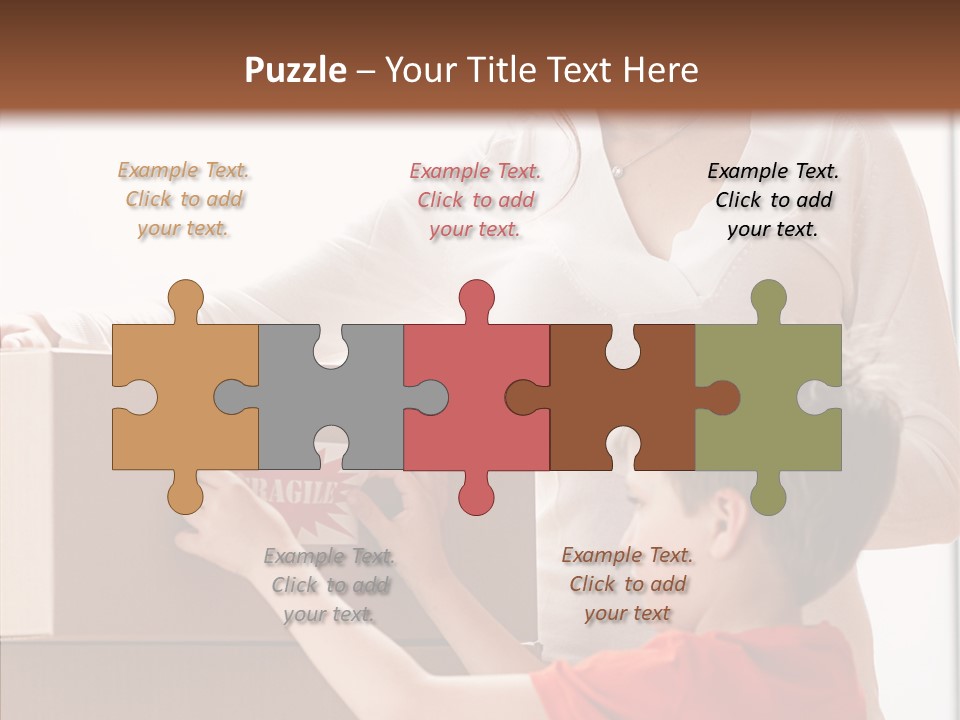 Fragile Sticker Beauty PowerPoint Template