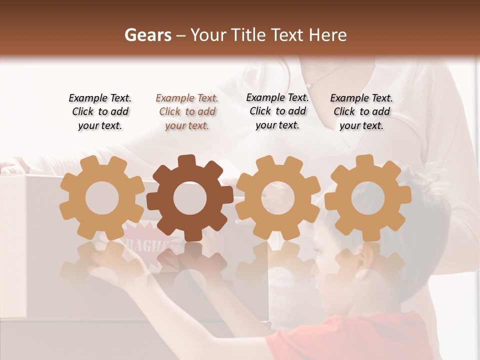 Fragile Sticker Beauty PowerPoint Template