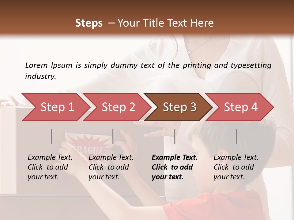Fragile Sticker Beauty PowerPoint Template