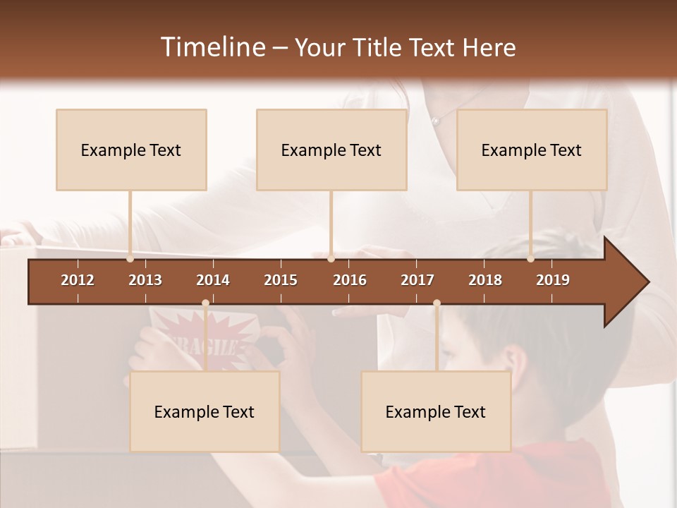 Fragile Sticker Beauty PowerPoint Template