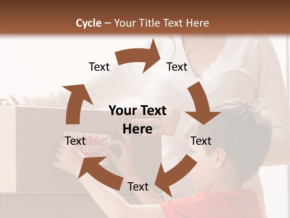 Fragile Sticker Beauty PowerPoint Template