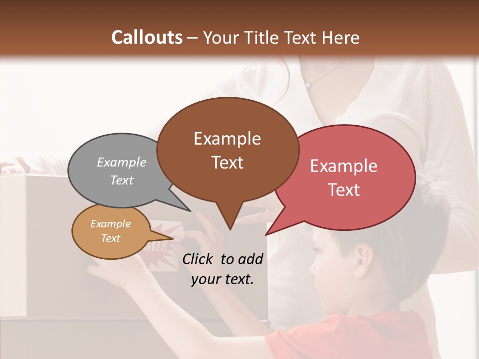 Fragile Sticker Beauty PowerPoint Template