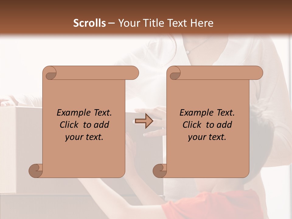 Fragile Sticker Beauty PowerPoint Template