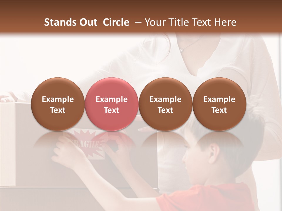 Fragile Sticker Beauty PowerPoint Template