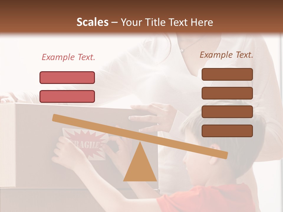 Fragile Sticker Beauty PowerPoint Template