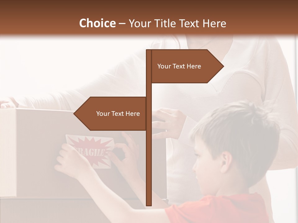 Fragile Sticker Beauty PowerPoint Template