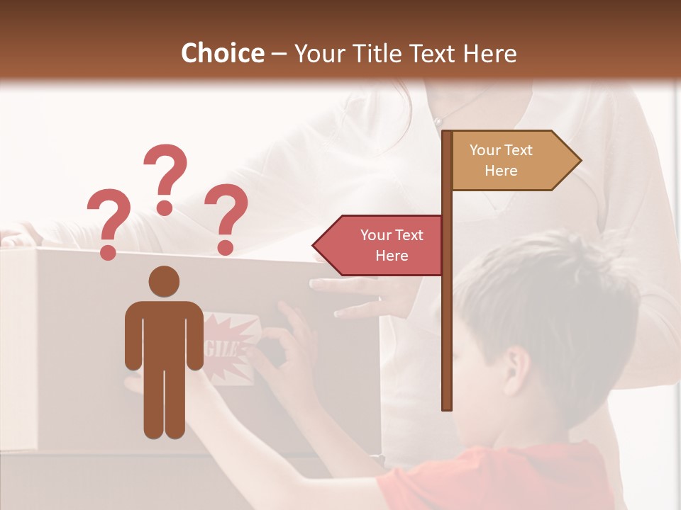 Fragile Sticker Beauty PowerPoint Template