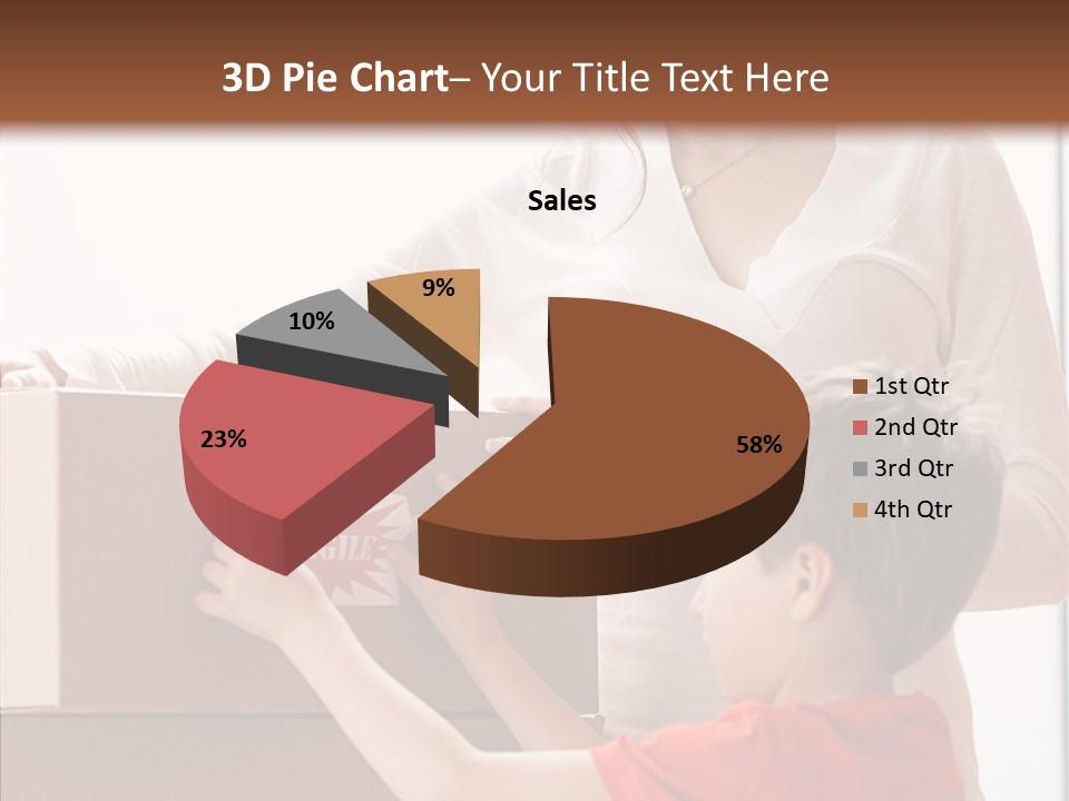 Fragile Sticker Beauty PowerPoint Template