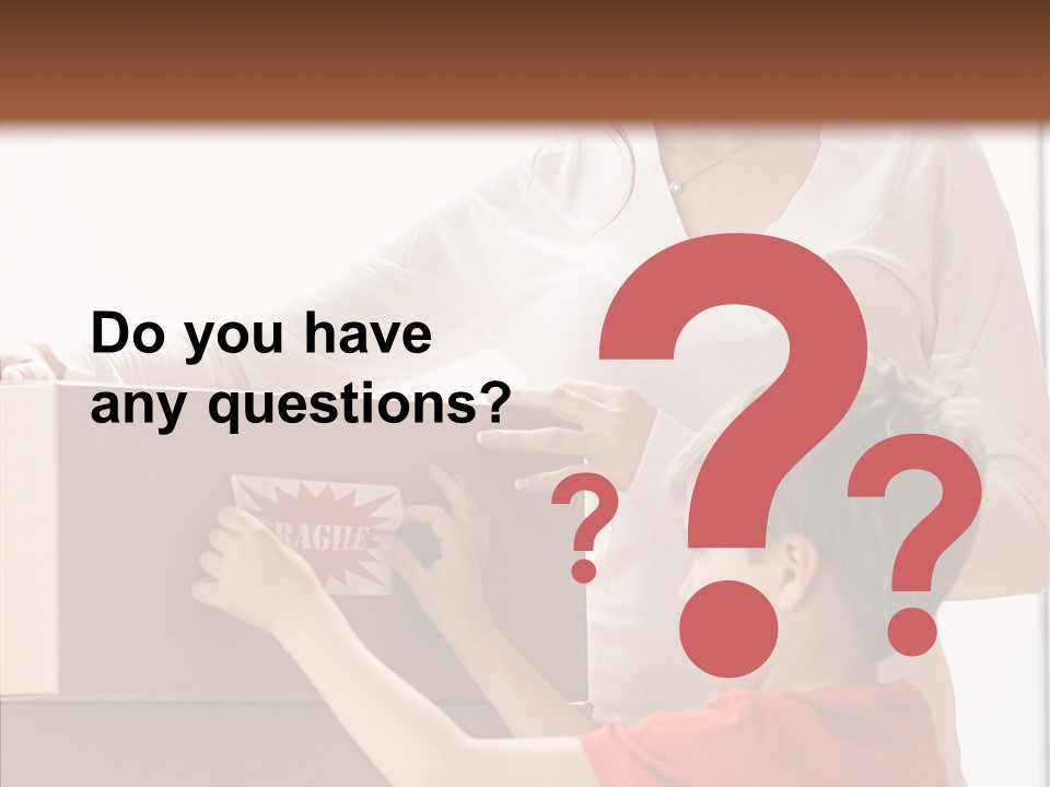 Fragile Sticker Beauty PowerPoint Template