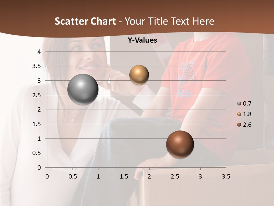 Parenthood Woman Hug PowerPoint Template