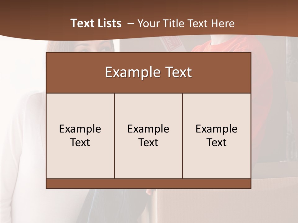 Parenthood Woman Hug PowerPoint Template