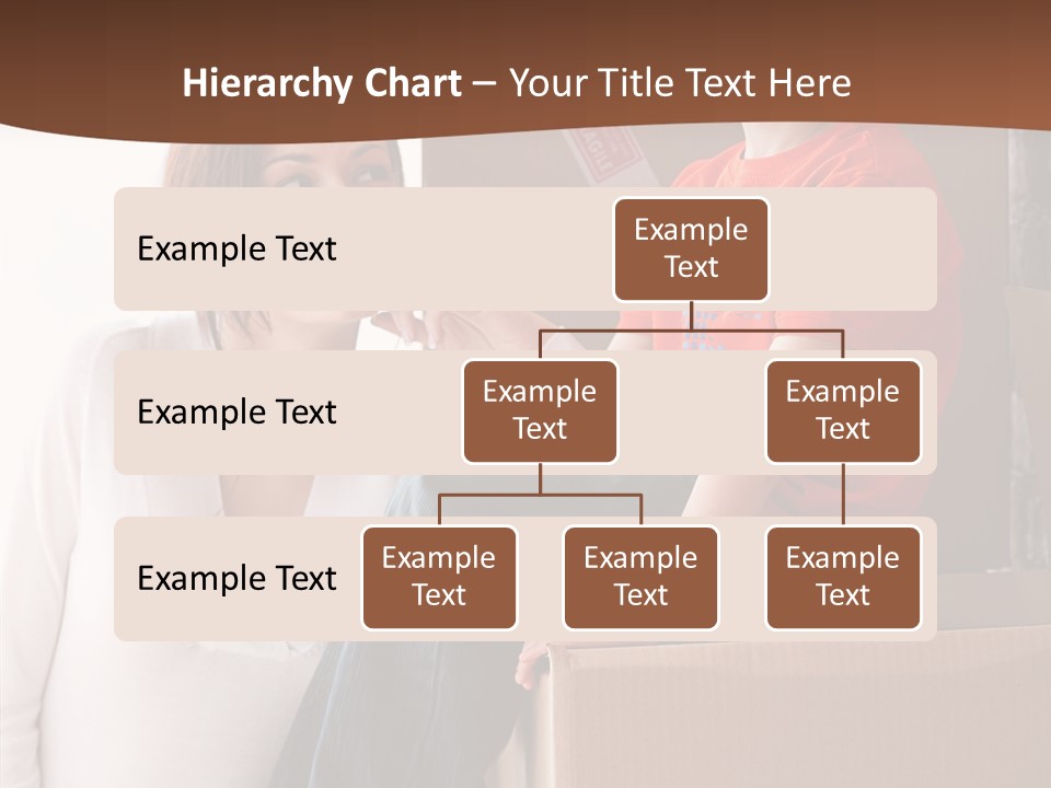 Parenthood Woman Hug PowerPoint Template