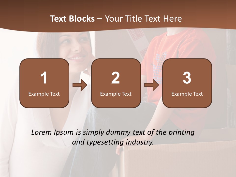 Parenthood Woman Hug PowerPoint Template