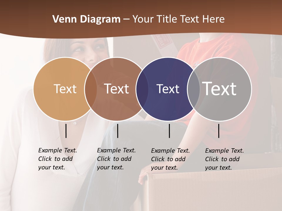 Parenthood Woman Hug PowerPoint Template