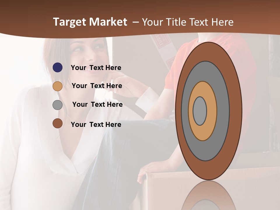 Parenthood Woman Hug PowerPoint Template