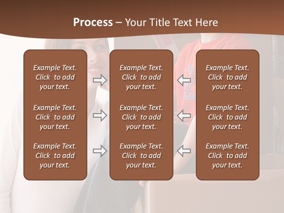 Parenthood Woman Hug PowerPoint Template