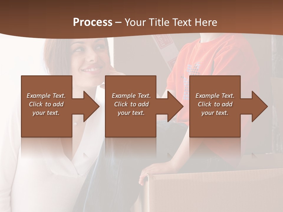 Parenthood Woman Hug PowerPoint Template
