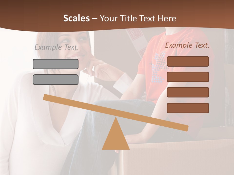 Parenthood Woman Hug PowerPoint Template