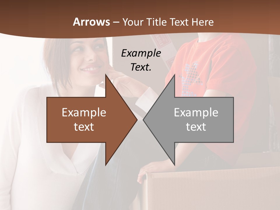 Parenthood Woman Hug PowerPoint Template