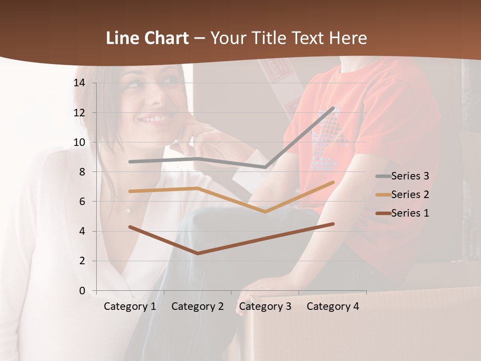 Parenthood Woman Hug PowerPoint Template