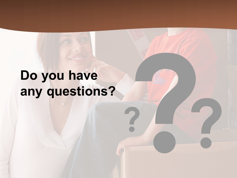 Parenthood Woman Hug PowerPoint Template