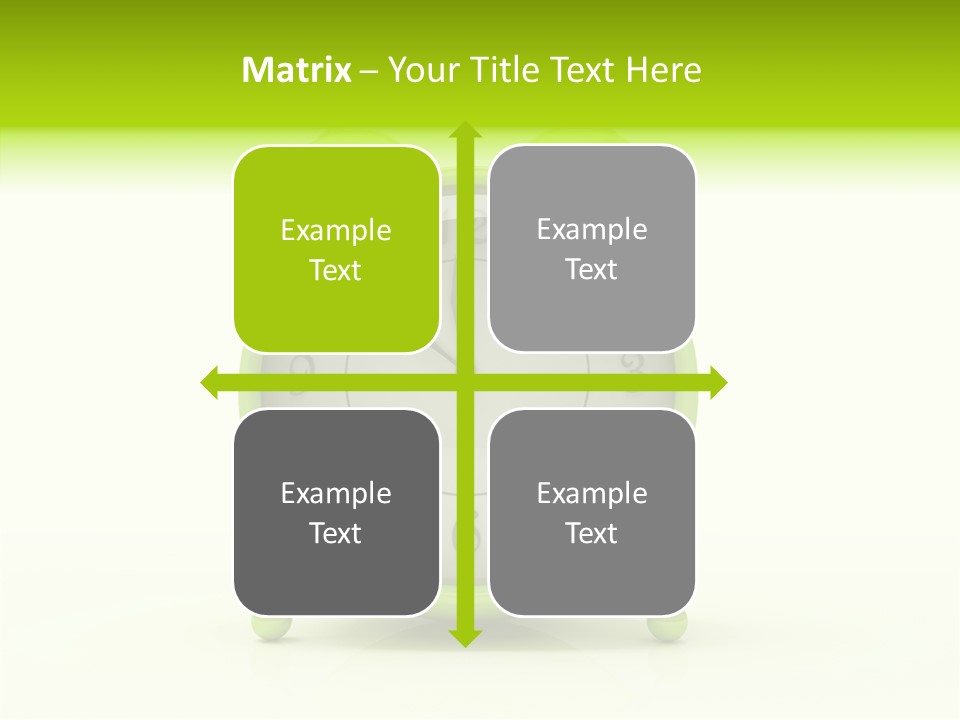 Classical Background Green PowerPoint Template