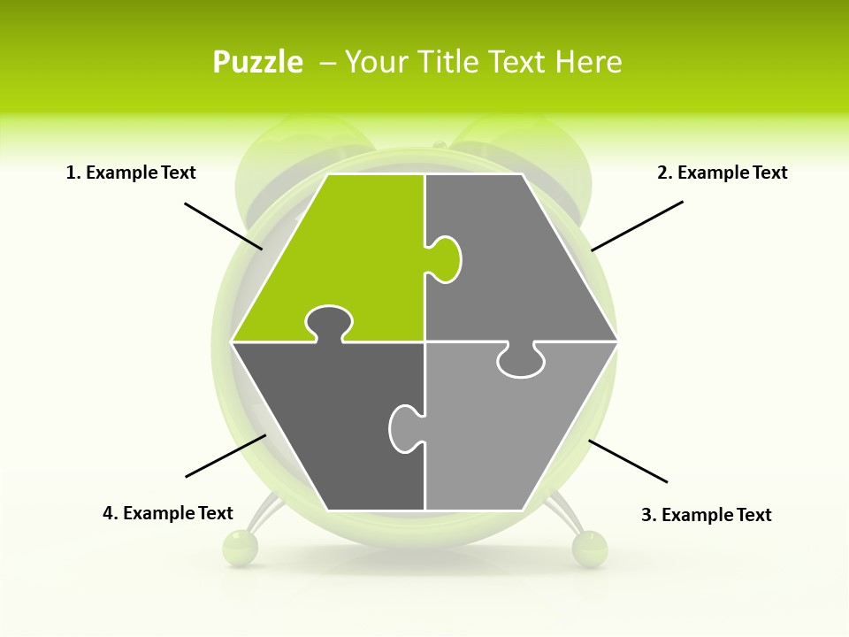 Classical Background Green PowerPoint Template