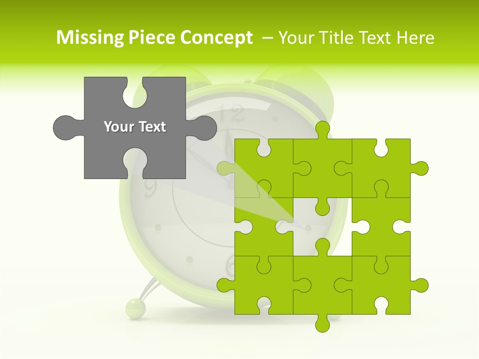 Classical Background Green PowerPoint Template