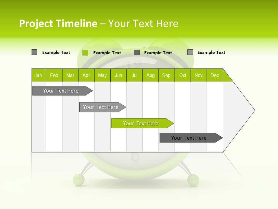 Classical Background Green PowerPoint Template
