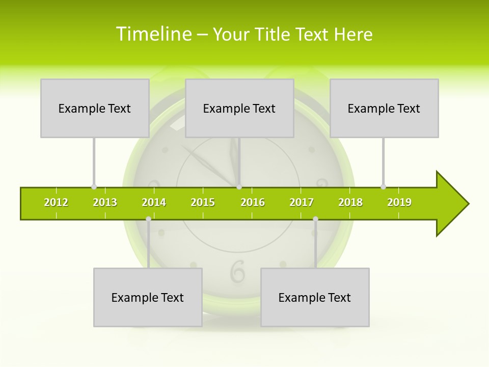 Classical Background Green PowerPoint Template