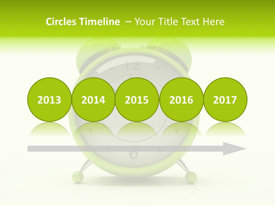 Classical Background Green PowerPoint Template