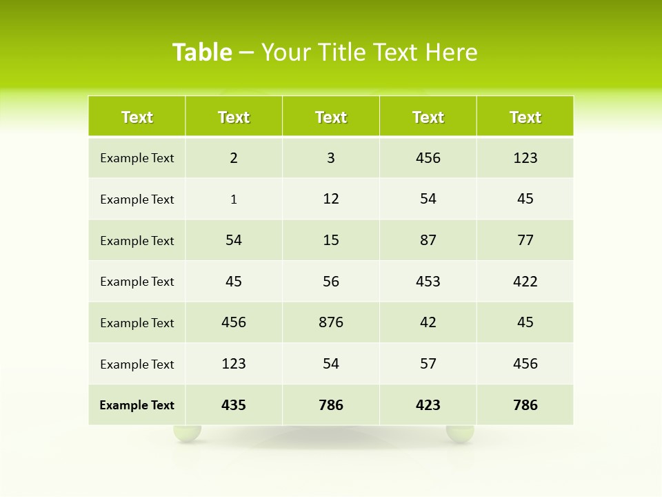Classical Background Green PowerPoint Template