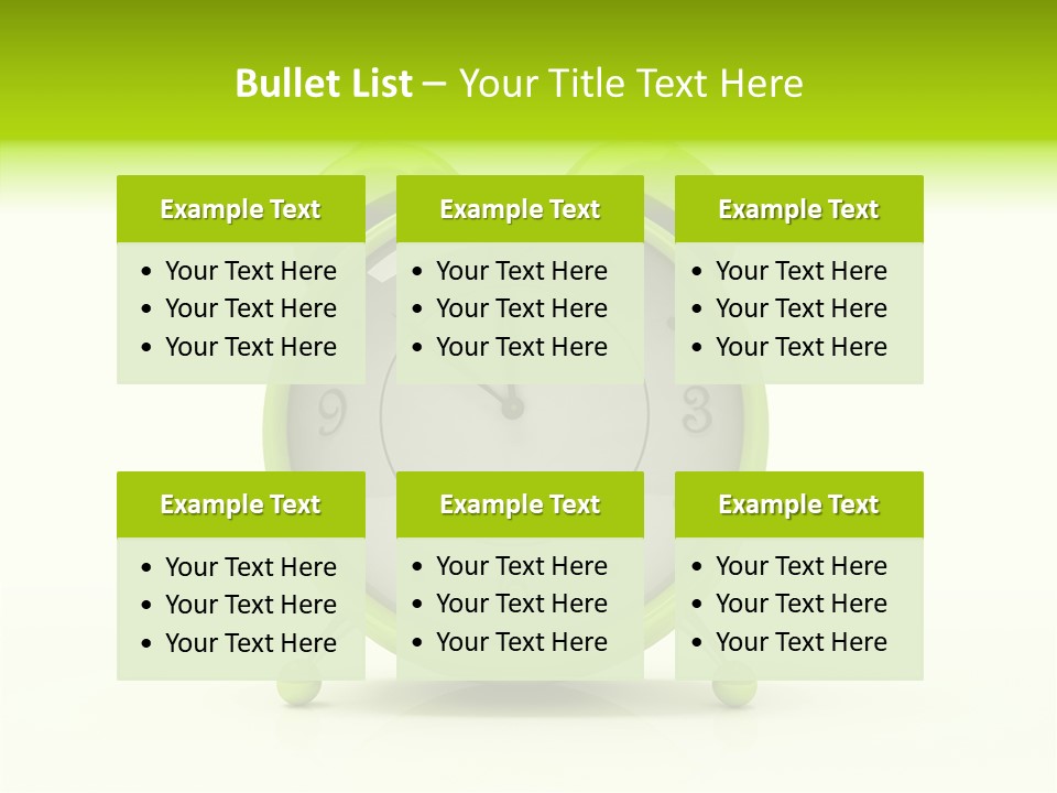 Classical Background Green PowerPoint Template