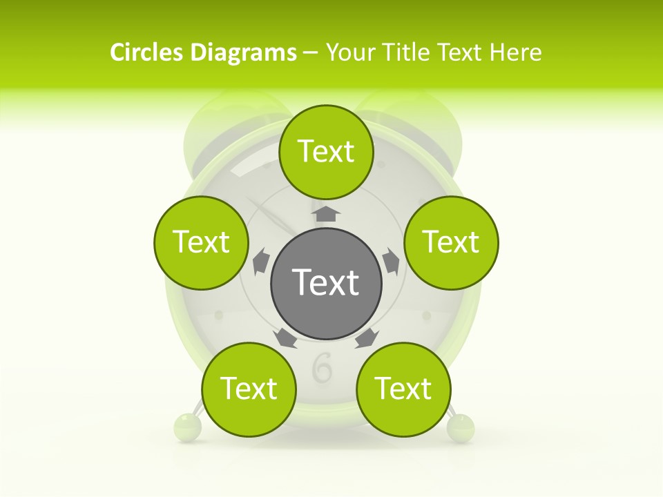 Classical Background Green PowerPoint Template