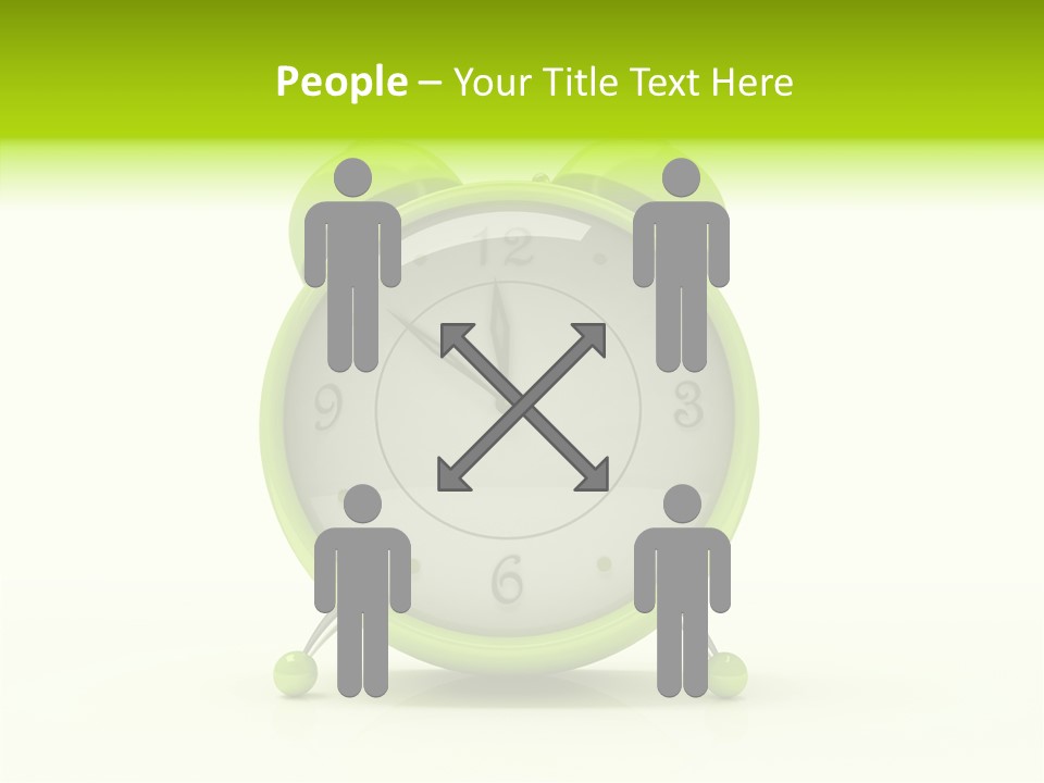 Classical Background Green PowerPoint Template