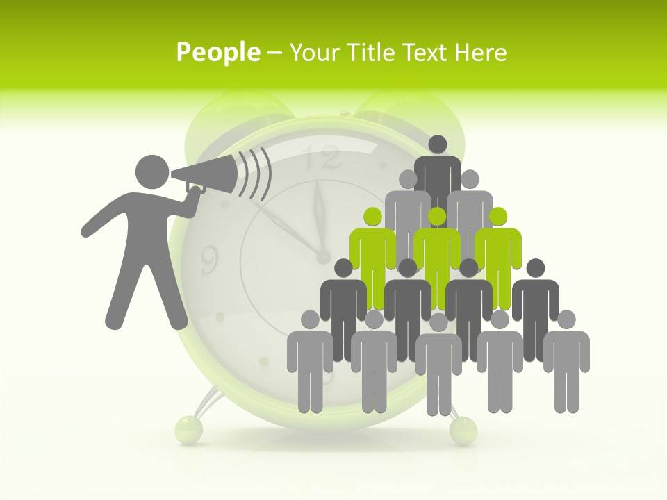 Classical Background Green PowerPoint Template