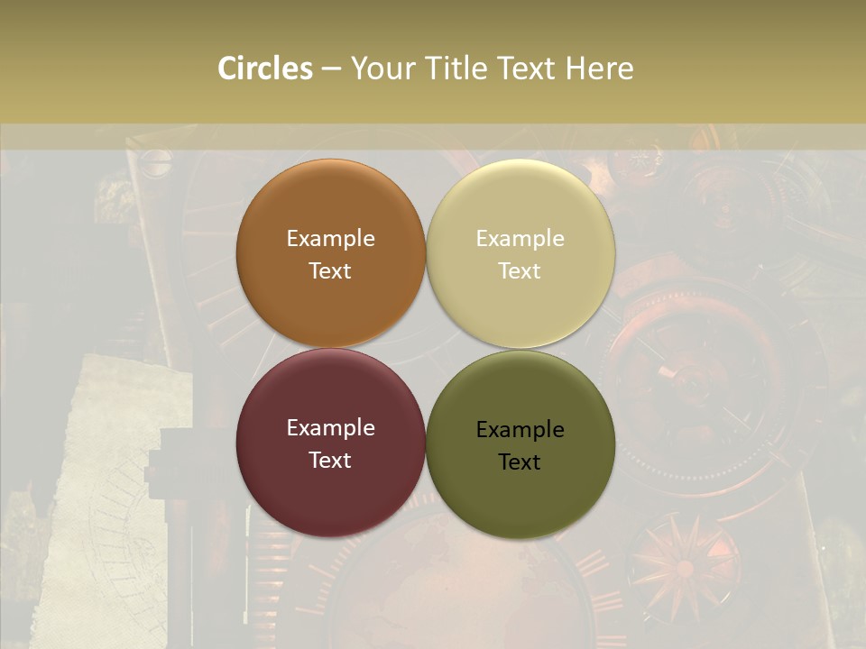 Invention Metal Gridiron PowerPoint Template