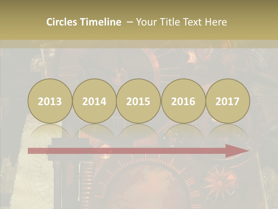 Invention Metal Gridiron PowerPoint Template