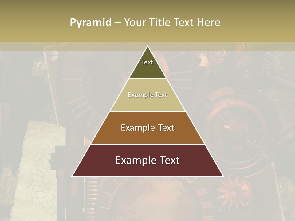 Invention Metal Gridiron PowerPoint Template