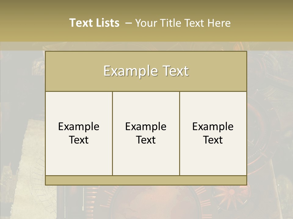 Invention Metal Gridiron PowerPoint Template