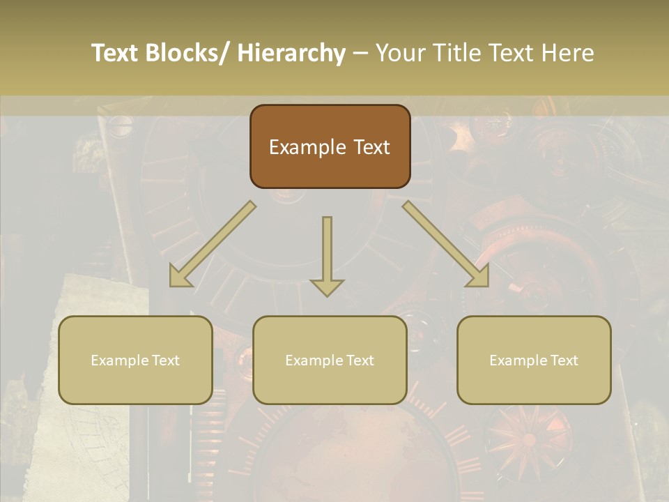 Invention Metal Gridiron PowerPoint Template