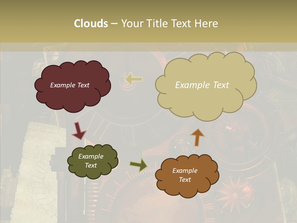 Invention Metal Gridiron PowerPoint Template