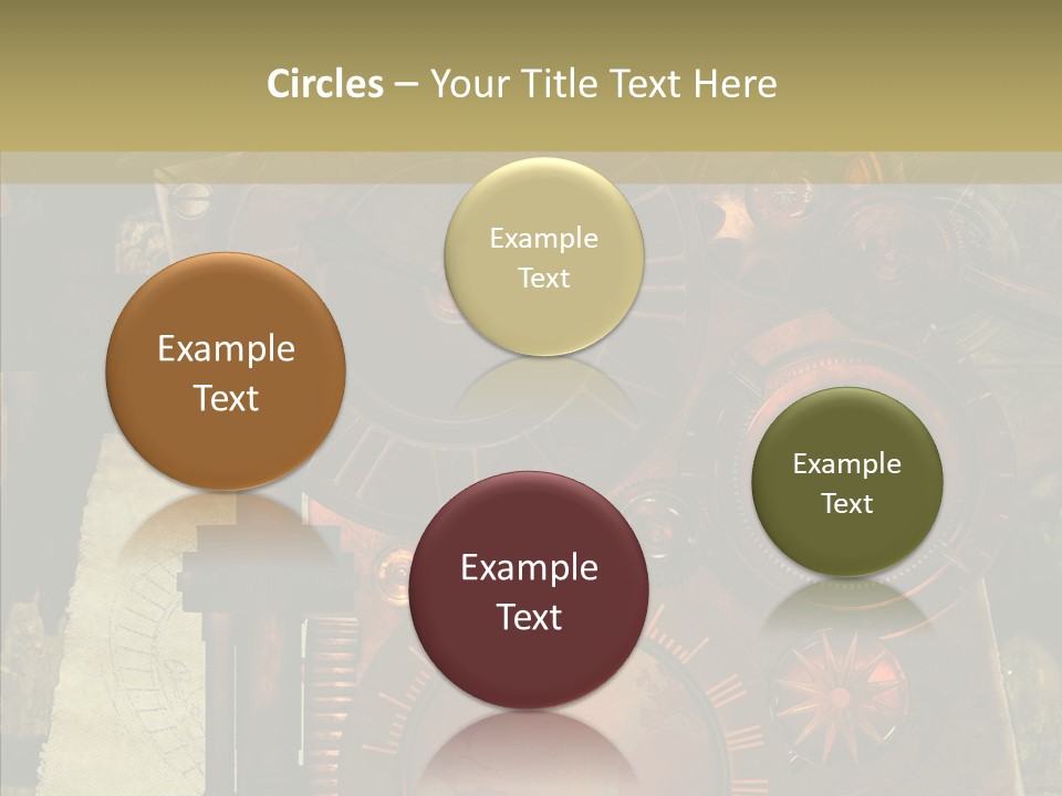 Invention Metal Gridiron PowerPoint Template