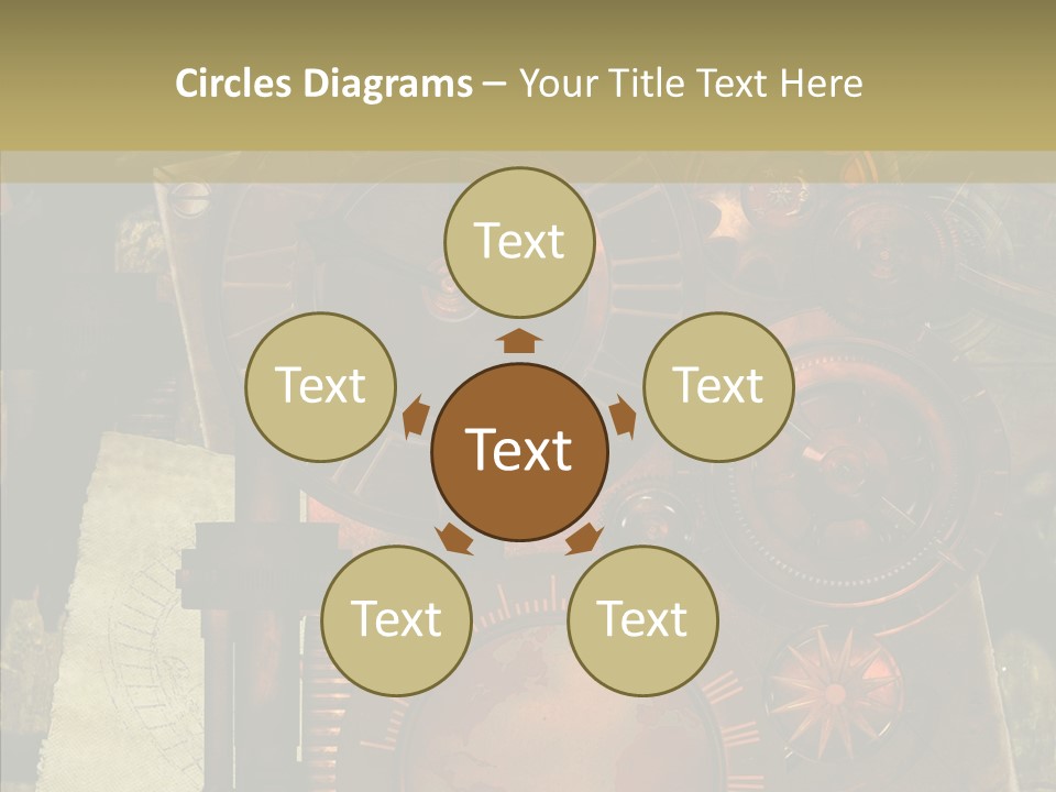 Invention Metal Gridiron PowerPoint Template