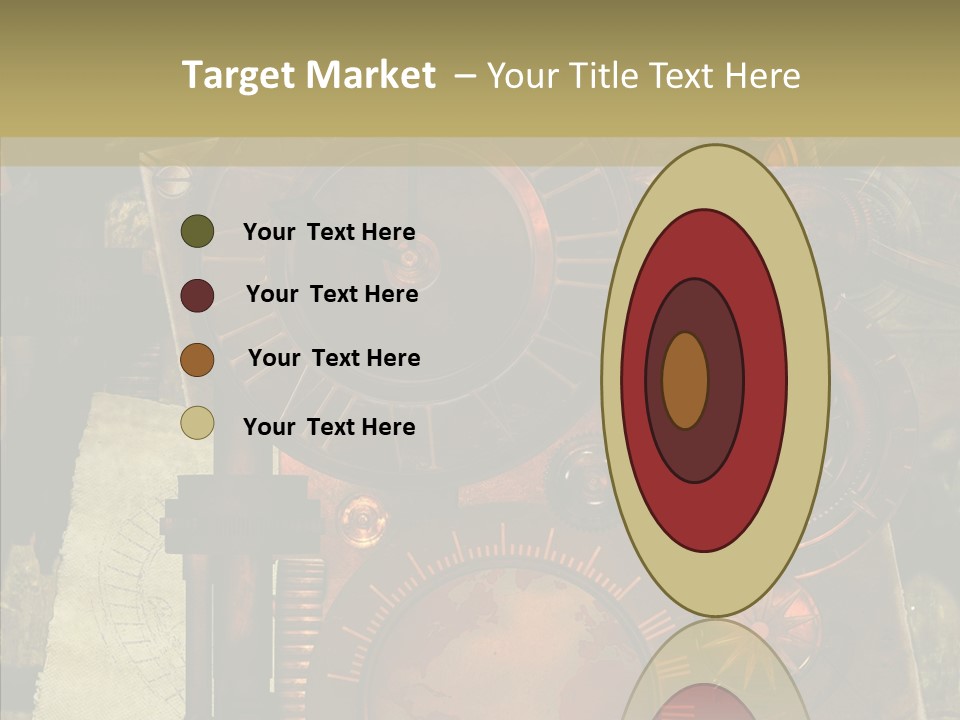 Invention Metal Gridiron PowerPoint Template