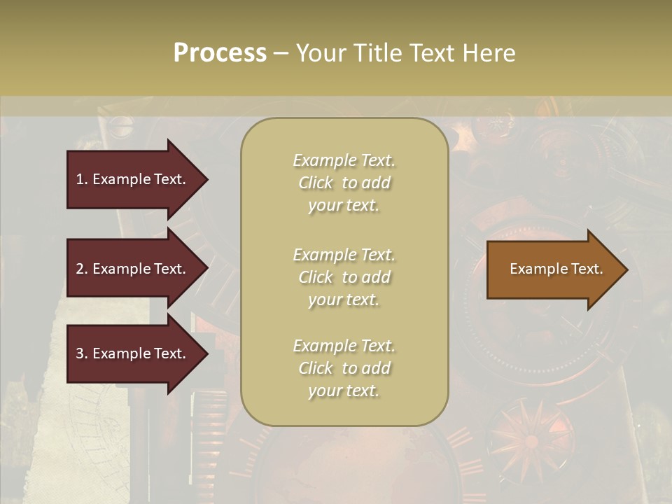 Invention Metal Gridiron PowerPoint Template