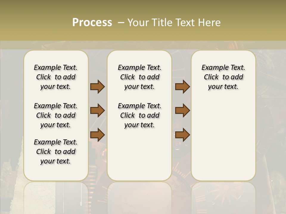 Invention Metal Gridiron PowerPoint Template