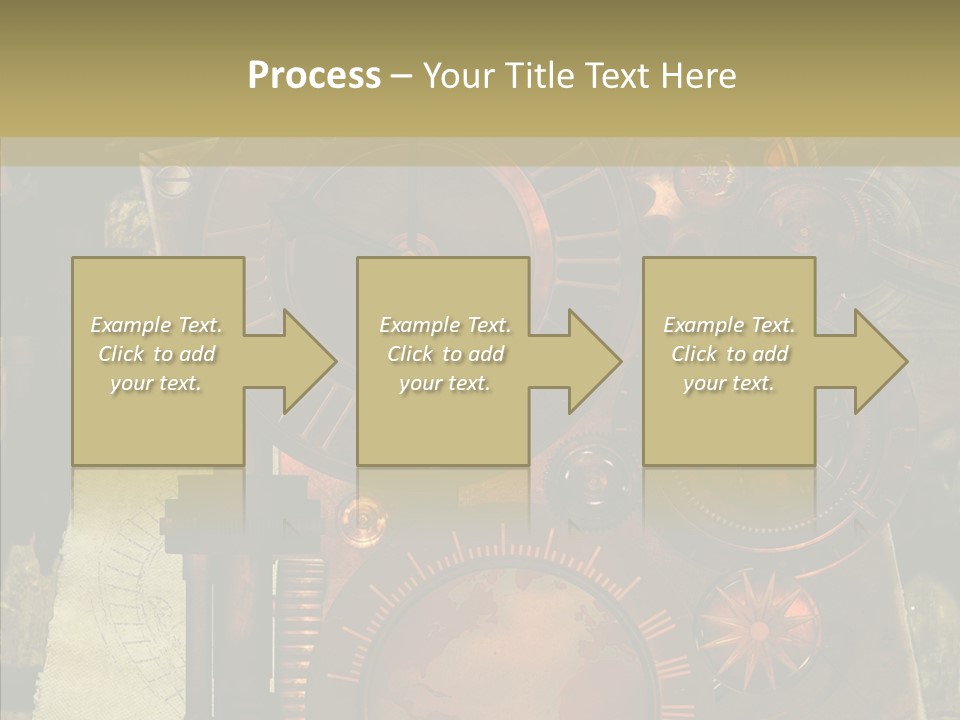 Invention Metal Gridiron PowerPoint Template