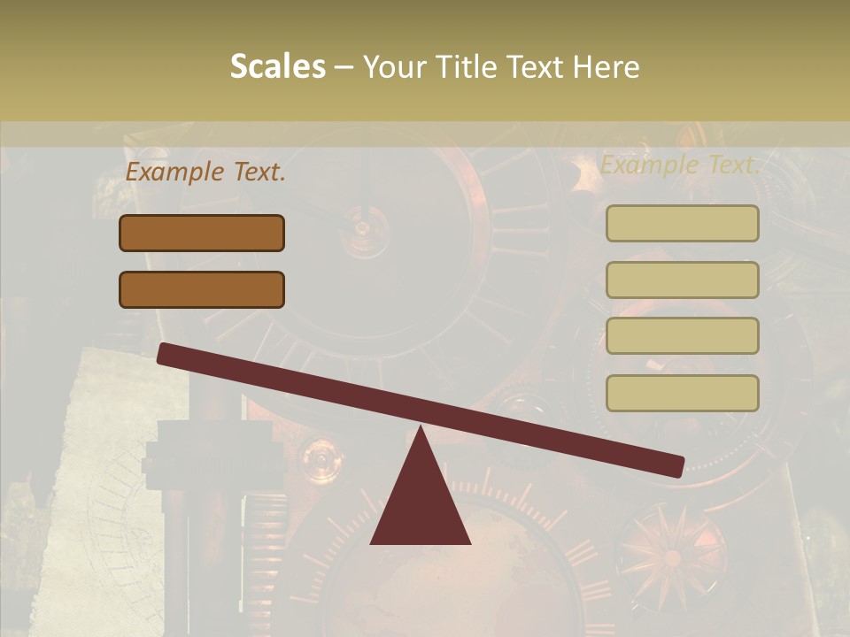 Invention Metal Gridiron PowerPoint Template